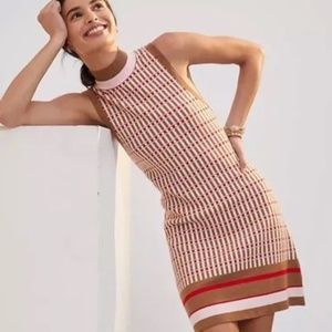 ANTHROPOLOGIE Maeve Mod Shift Sweater Dress